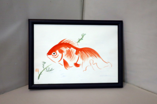 絵画 ~ 金魚 ~_e0222340_15115562.jpg