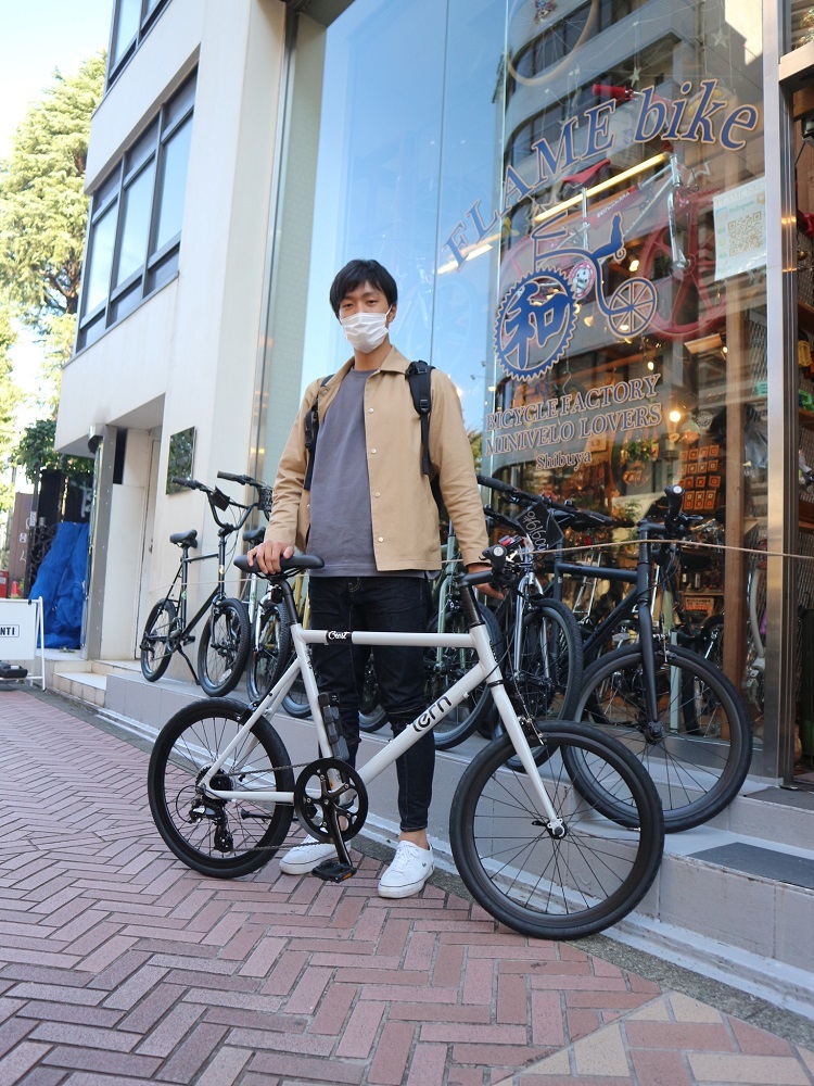 10月23日　渋谷　原宿　の自転車屋　FLAME bike前です_e0188759_18074735.jpg