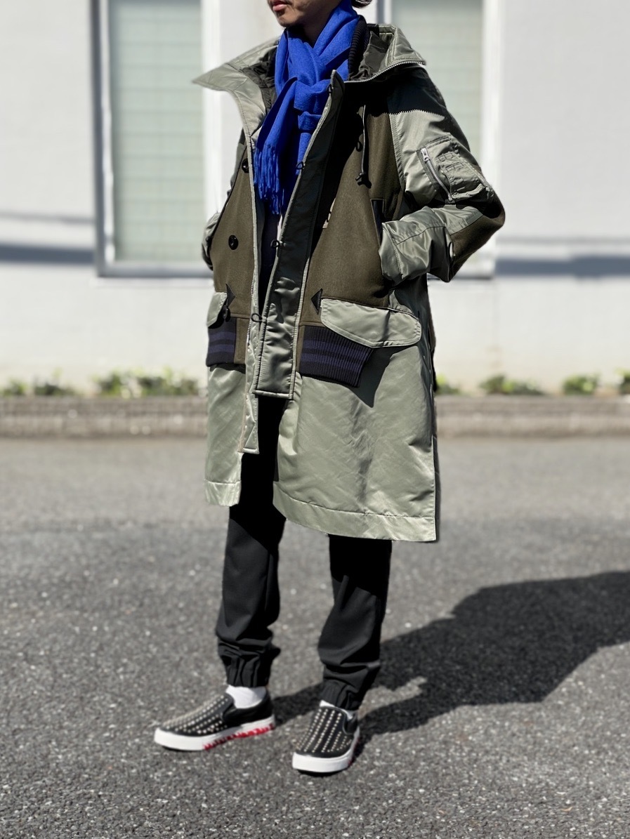 sacai - Wool Melton Coat : UNDERPASS・・・Having fun!!!