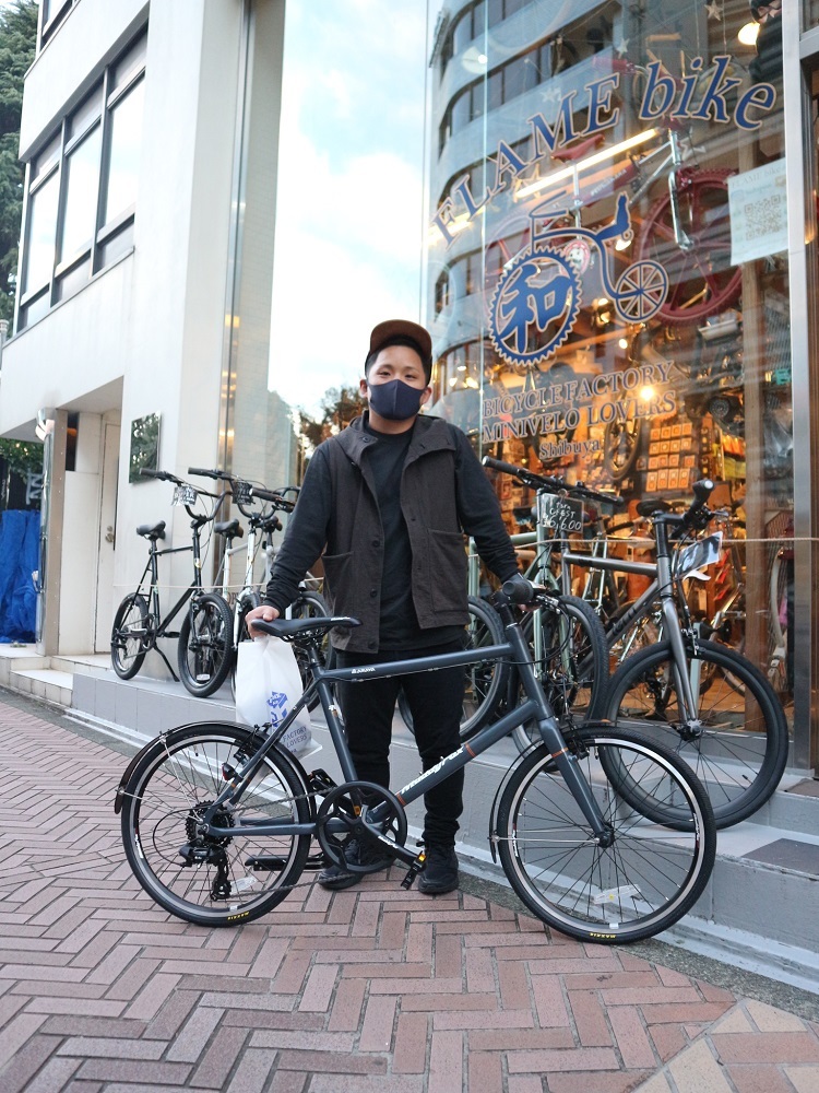 10月24日　渋谷　原宿　の自転車屋　FLAME bike前です_e0188759_18032847.jpg