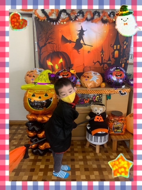 日曜日ハロウインレッスン☆_e0040673_16505246.jpg