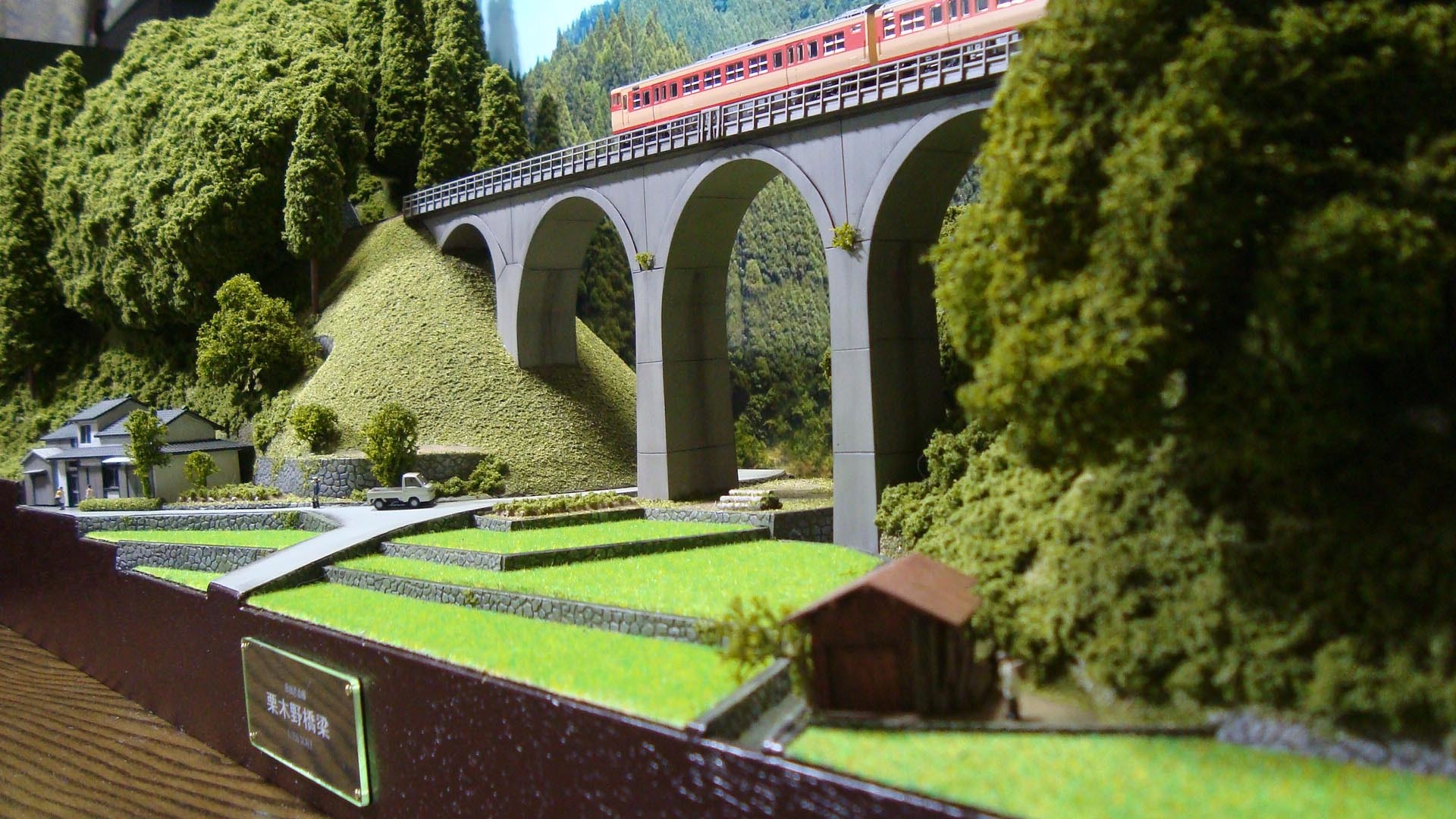 第一白川橋梁 Nゲージ 組立済 第一白川橋梁 Nゲージ 組立済 - メルカリ