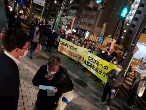 【報告】「南西諸島(琉球孤)での大軍事演習に反対する!10.24集会&防衛省デモ」にそれぞれ70人!_a0336146_00380199.jpg