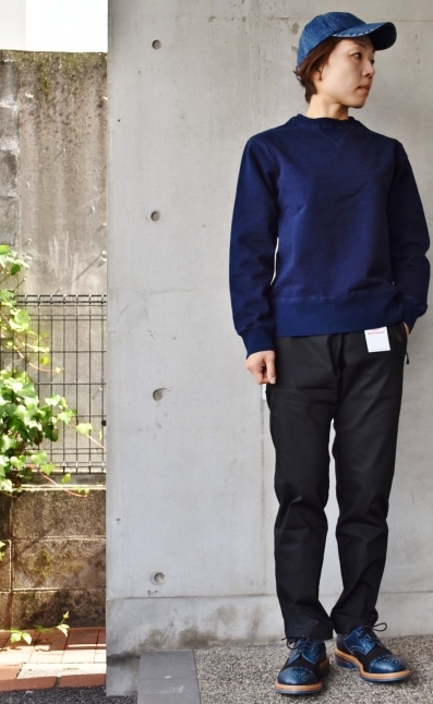 Kato Indigo CRUE SWEAT × Battenwear BL Narrow PANTS ★★_d0152280_21011181.jpg