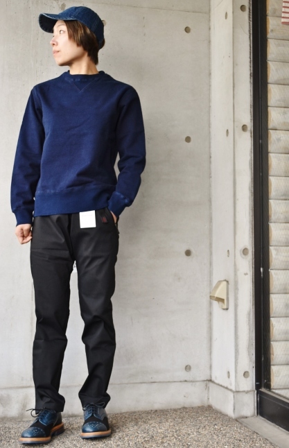 Kato Indigo CRUE SWEAT × Battenwear BL Narrow PANTS ★★_d0152280_21013593.jpg