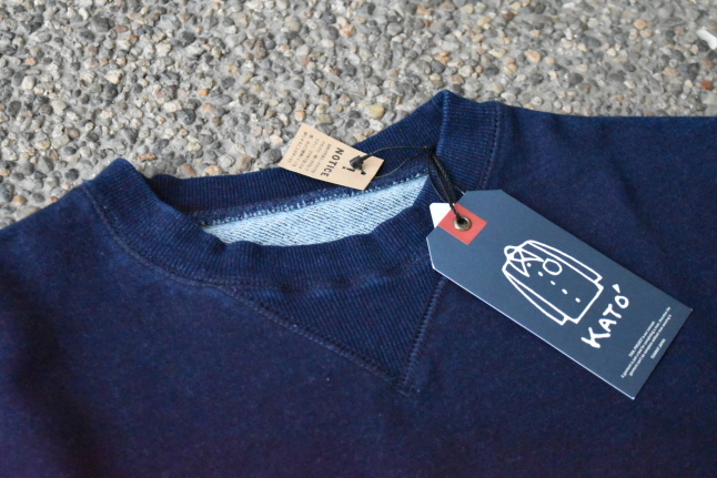 Kato Indigo CRUE SWEAT × Battenwear BL Narrow PANTS ★★_d0152280_21023950.jpg