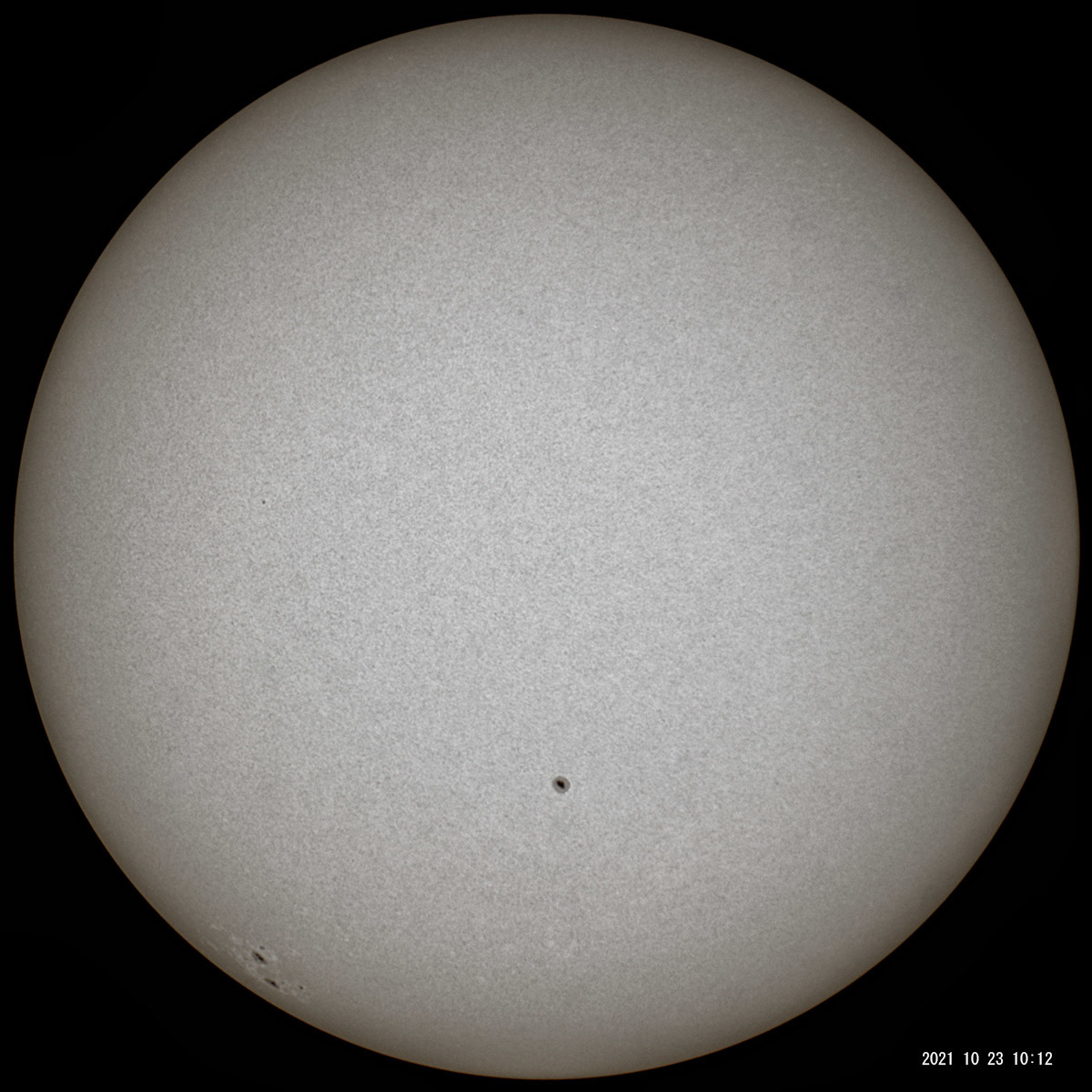 10月23日の太陽_e0174091_15535938.jpg