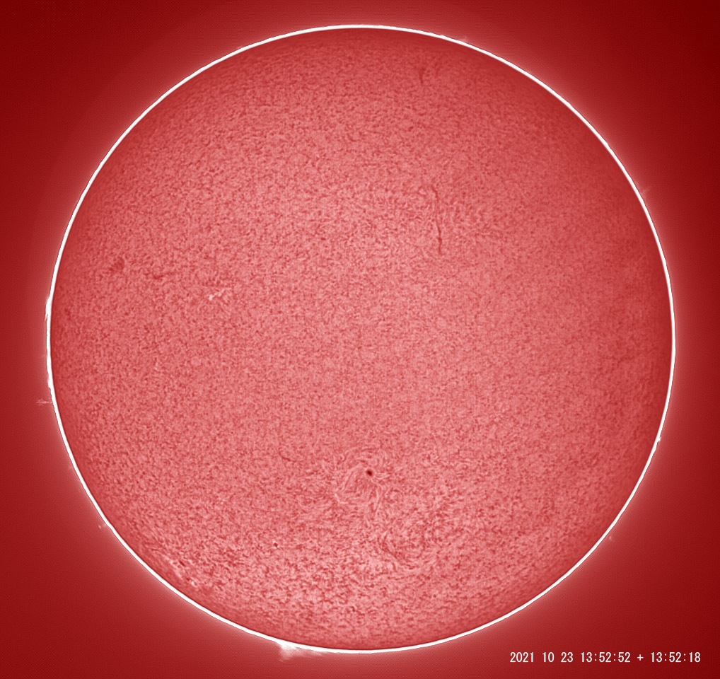 10月23日の太陽_e0174091_15540309.jpg