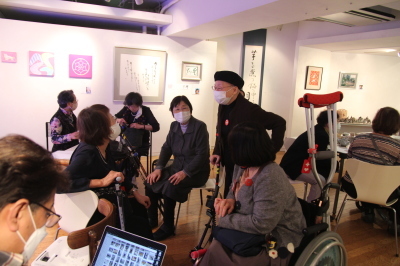ポリオの会会員作品展「ポリオとともに」開催中!_d0178431_21133578.jpg