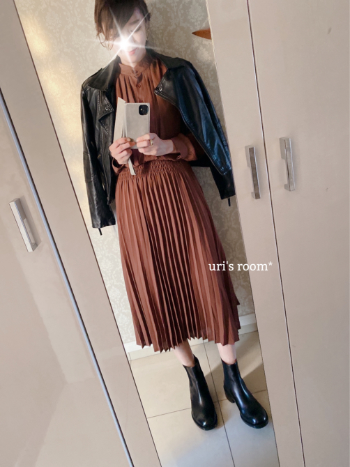 この夏ヘビロテした人気プチプラワンピ。秋バージョン！_a0341288_23225649.jpg
