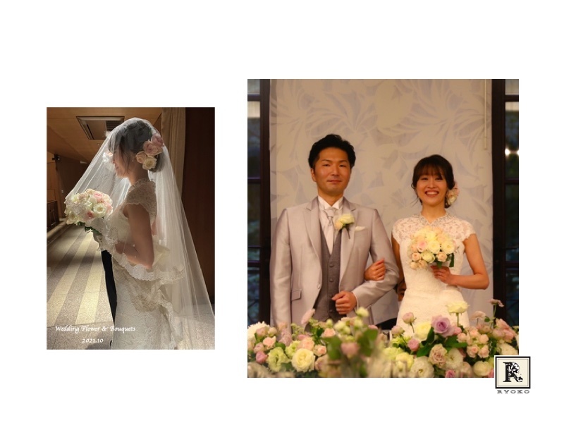 Wedding Bouquet & Flowers 2021.10 T様💍✨_c0128489_00402401.jpg