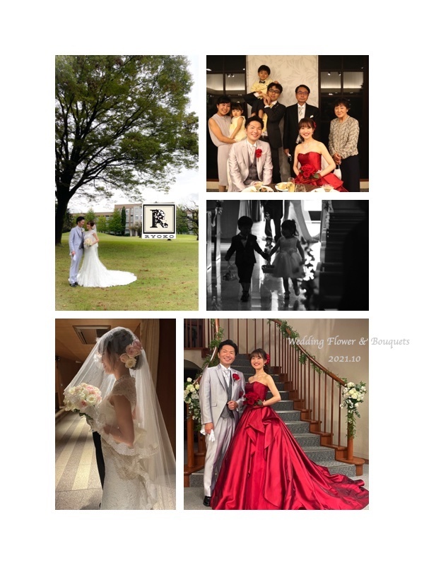 Wedding Bouquet & Flowers 2021.10 T様💍✨_c0128489_00412539.jpg