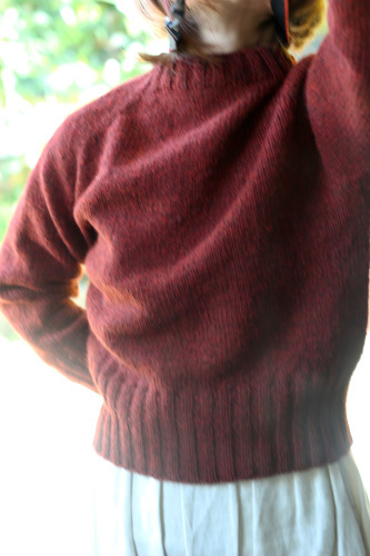 働くセーター」 ~6~ 完成 : のんびりのんびり～ ~2~