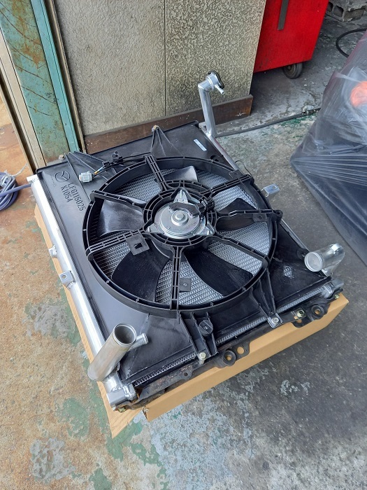 AE86 4-AG ラジエーターファン シュラウド カップリング ドリフト