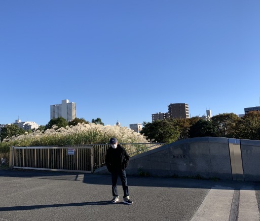 立川昭和記念公園でススキとパンダ。_b0096957_19535439.jpeg