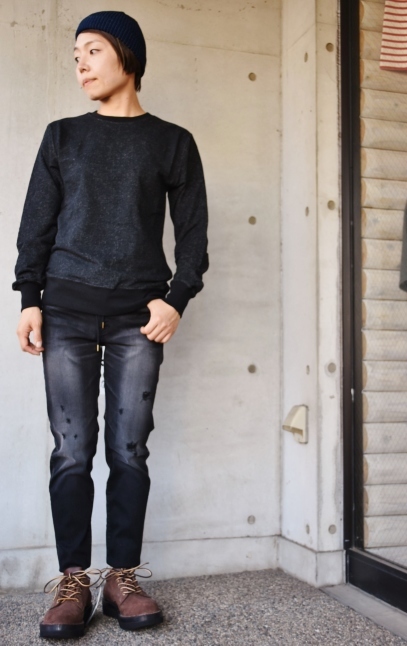 クレセント:NBNW 「BLACK」3アイテムを主軸で (^^♪_d0152280_11181544.jpg