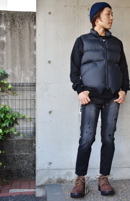 クレセント:NBNW 「BLACK」3アイテムを主軸で (^^♪_d0152280_11194357.jpg