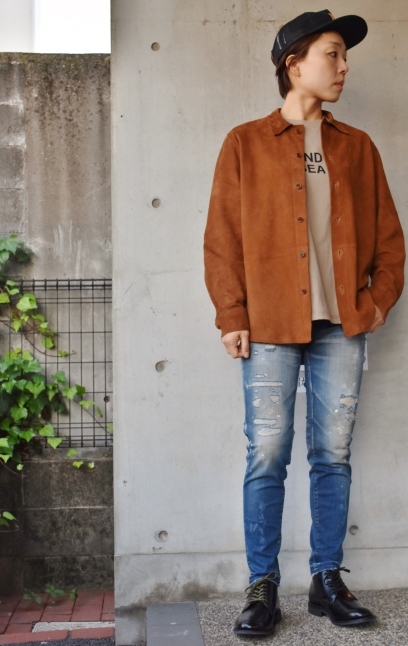 今こそ・・・!? RAM LEATHER SUEDE JACKET NUDIE JEANS_d0152280_20195443.jpg
