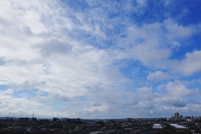 房状雲（巻雲） 日々の風景