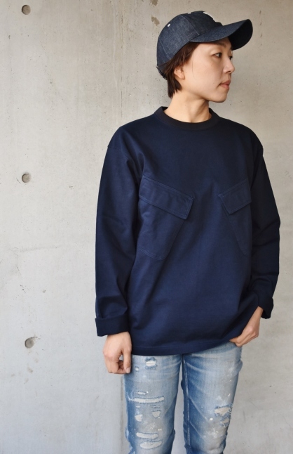 SOUND MAN 当店別注:US NAVY Military LONG TEE_d0152280_10170962.jpg