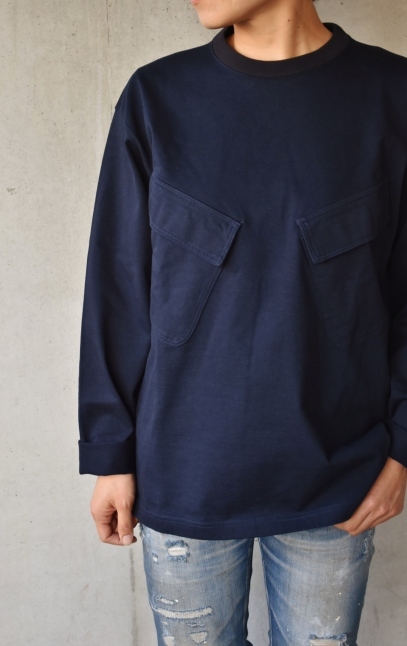 SOUND MAN　　当店別注：US NAVY Military LONG TEE_d0152280_10201822.jpg