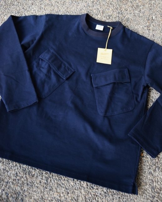 SOUND MAN　　当店別注：US NAVY Military LONG TEE_d0152280_10202648.jpg