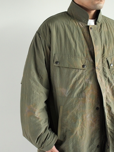 NEEDLES C.P. Coat - Nylon Tussore / Uneven Dye : 『Bumpkins