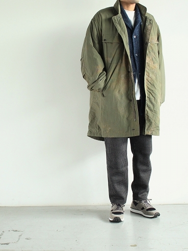 NEEDLES C.P. Coat - Nylon Tussore / Uneven Dye : 『Bumpkins