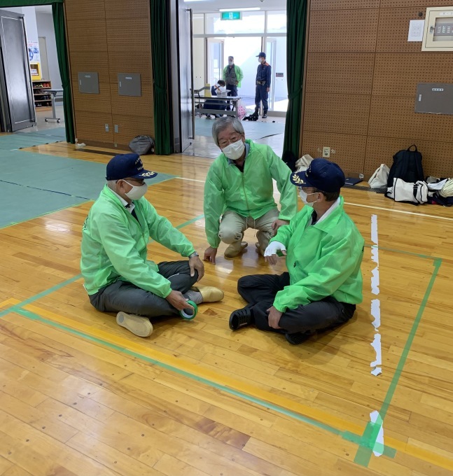 いざという時の避難所開設訓練!!_d0400889_14062130.jpg