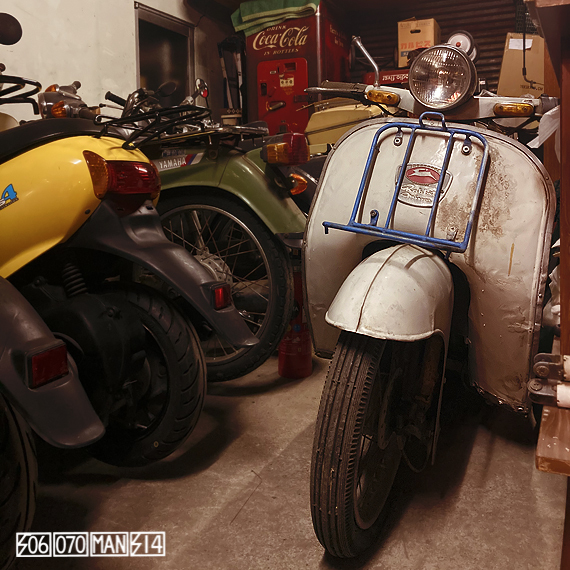 1960s Vintage ラビットマイナーS201 鉄スクーター : アンティーク