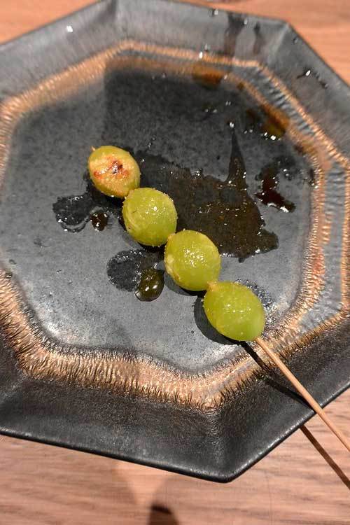 【(山梨グルメ)甲府市「焼鳥 enta」で 「お任せコース」と「青煌」「而今」「一白水成」「田中六五」!!】_a0005436_11100497.jpg