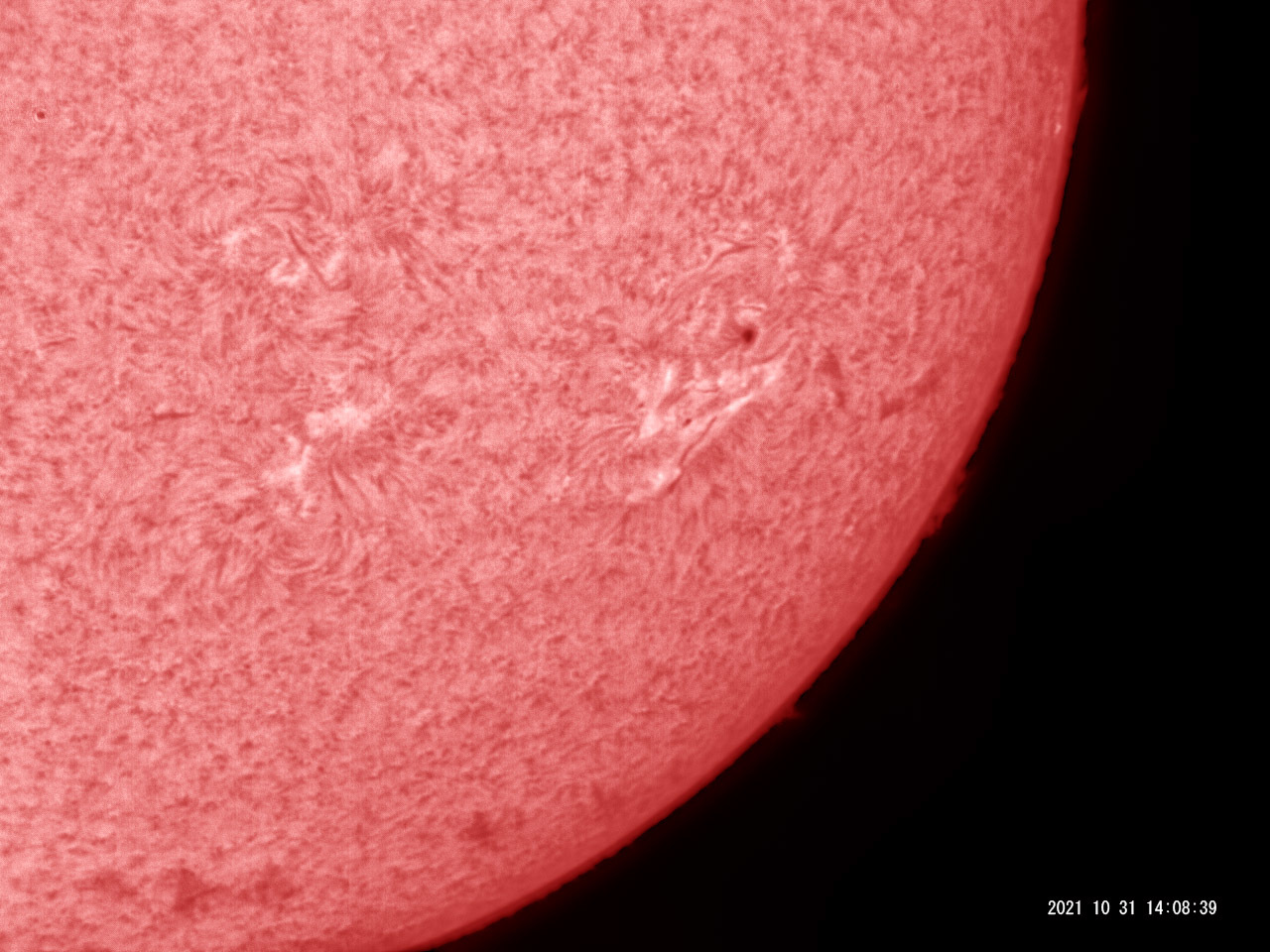 10月31日の太陽_e0174091_17503620.jpg
