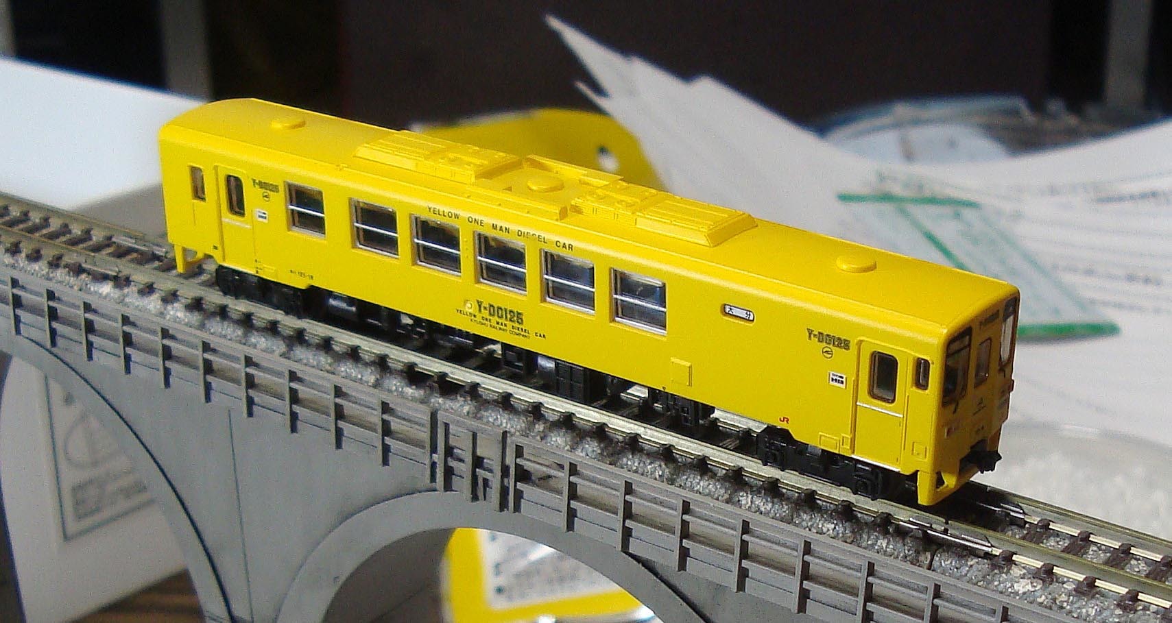 TOMYTECのキハ125を動力化し汚してみました。 : ED76 第2 製作工場