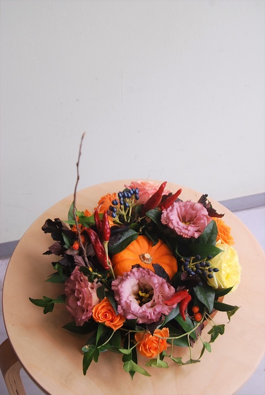 10月の木花フラワーレッスンのご報告。_a0201358_18145638.jpg