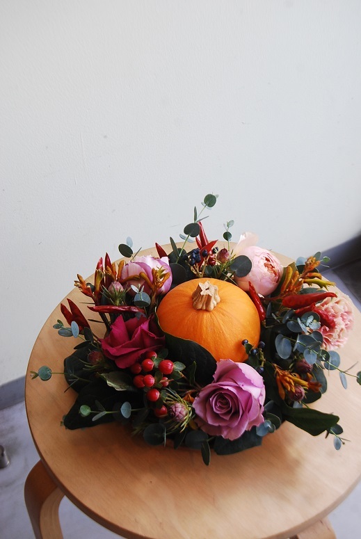 10月の木花フラワーレッスンのご報告。_a0201358_18243160.jpg
