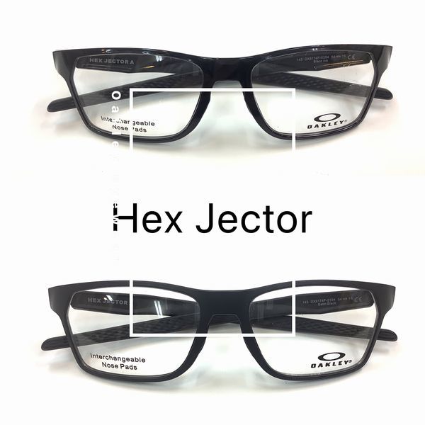 Oakley HEX JECTOR A ブラックスポーツメガネ フレーム Hex Jector(A