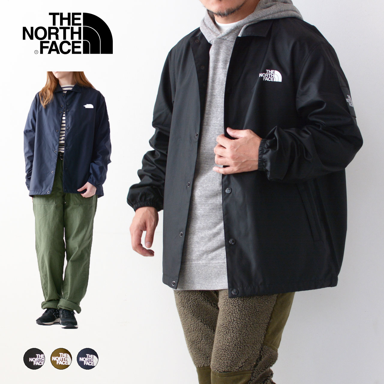 THE NORTH FACE [ザ ノースフェイス正規代理店] M The Coach Jacket ...