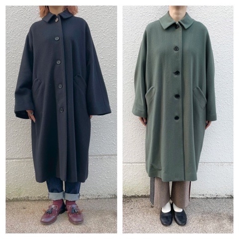 fig London〗エアリアルパイル Phebe coat : l'atelier du savon