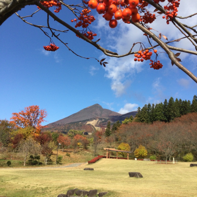 磐梯山、紅葉とコラボ？_a0096989_15063265.jpg