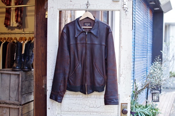 SPECIAL !! 1950s W.B.PLACE & Co. Deerskin Leather Jacket