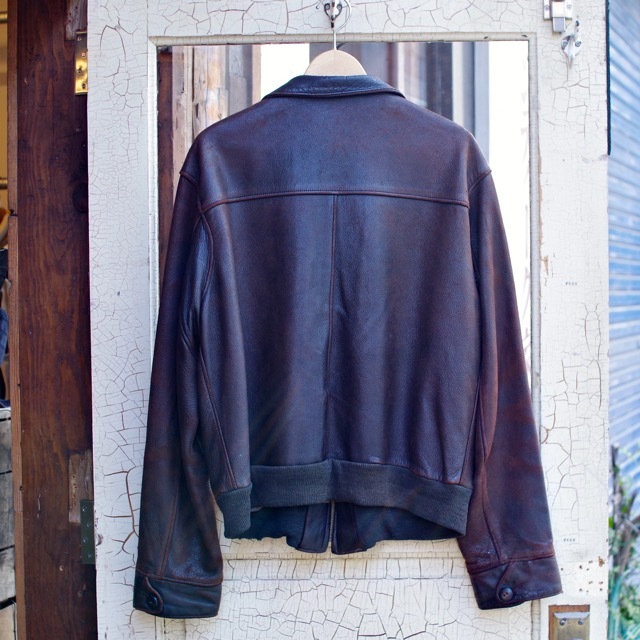 W.B. Place & Co. 50s 60s ディアスキン レザージャケット SPECIAL !! 1950s W.B.PLACE & Co. Deerskin Leather Jacket
