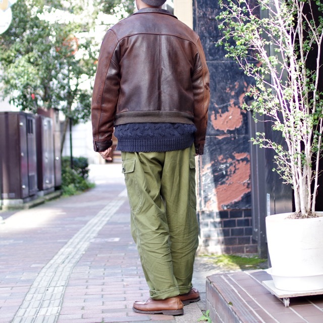 SPECIAL !! 1950s W.B.PLACE & Co. Deerskin Leather Jacket