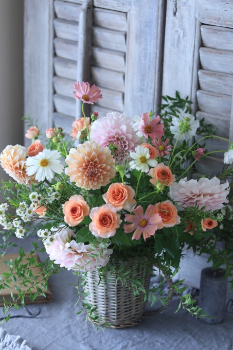 10月Living flowerレッスン♪_e0158653_22041901.jpg