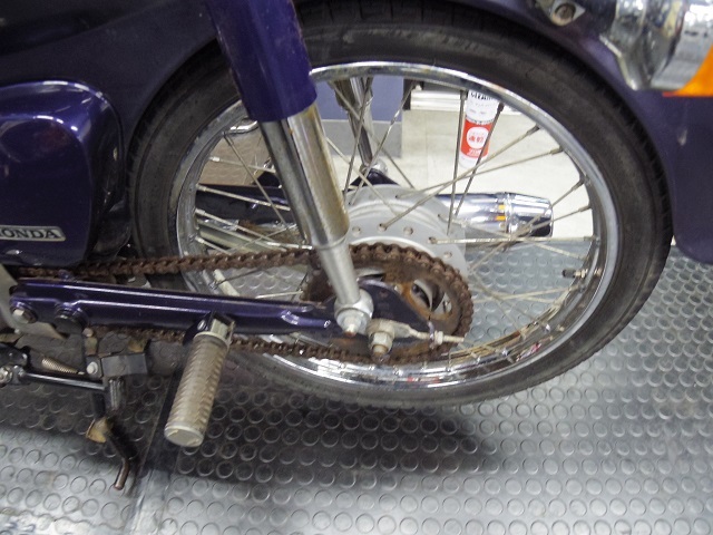 2007年モデルのスーパーカブ90DX : バイクの横輪 2007年モデルのスーパーカブ90DX : バイクの横輪