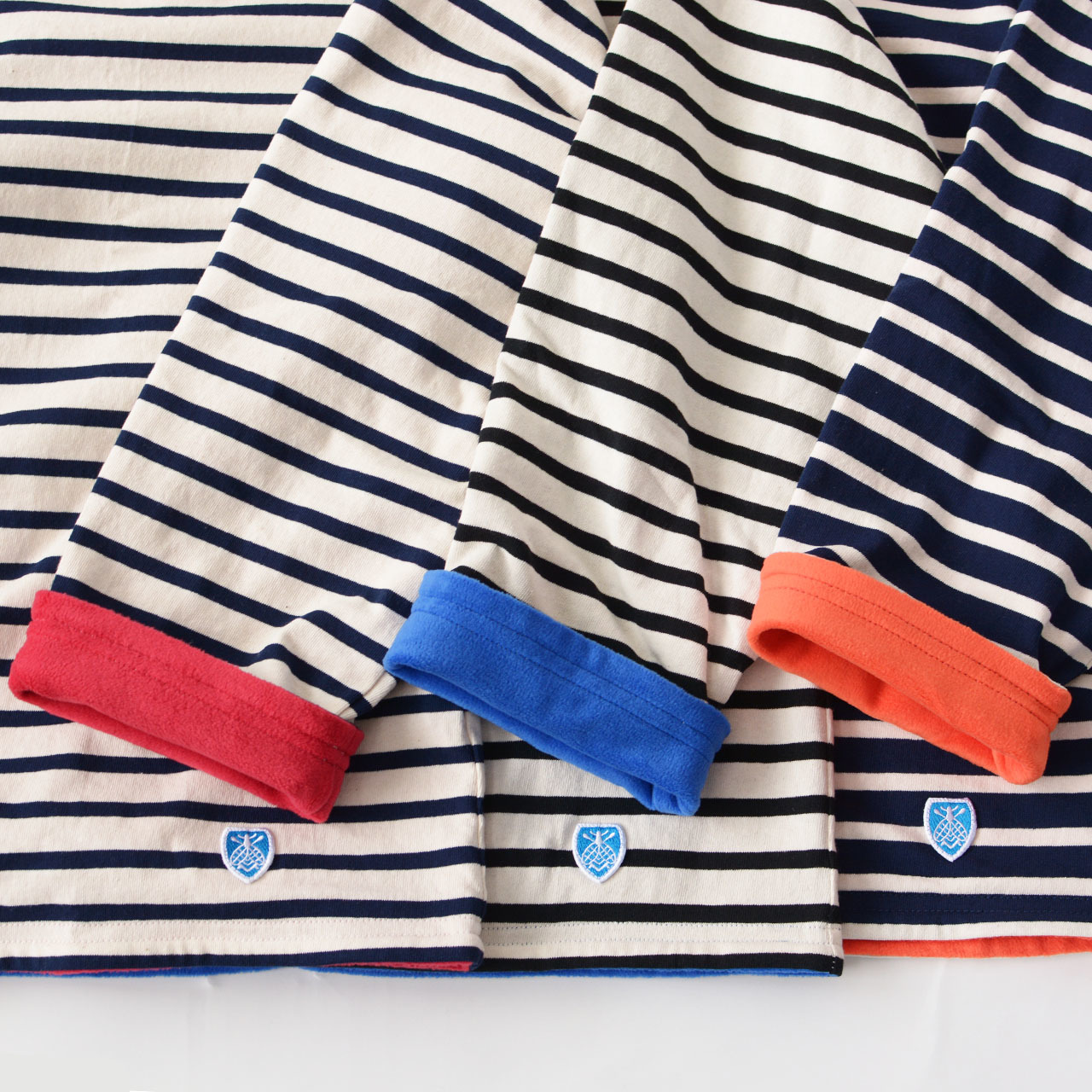 ORCIVAL [オーチバル・オーシバル] W CREW NECK CARDIGAN BORDER [OR-C0027 CMJ]_f0051306_15293882.jpg