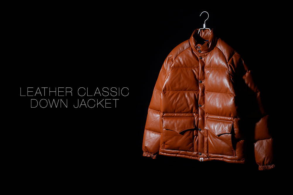LEATHER CLASSIC DOWN JACKET_a0174495_13245732.jpg