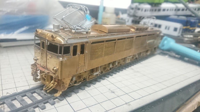 ひかり模型EF63キットを組む(その8)小物の製作と取り付け ひかり模型EF63キットを組む(その8)小物の製作と取り付け