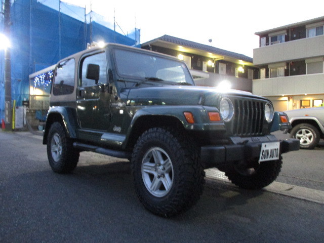 中古車 Jeep ラングラー Tj ハードトップ サンオート 中古車 販売店 ジープ ラングラー Jl Jk Tj チェロキー ４ ４ Life スタッフ日記