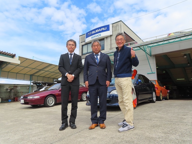 カスケードグリーンのフォレスターを語る_f0076731_17500937.jpg