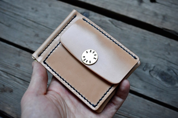 money clip + coin +cordovan_b0172633_09264403.jpg